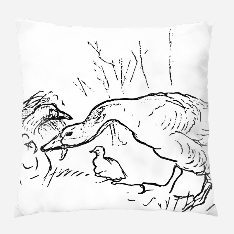 Mceachern Outdoor Reversible Throw Pillow, Microsuede, Indoor