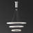 Meranda 3 - Light Dimmable LED Tiered Chandelier-74748114