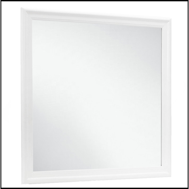 Miroir Charlton, Blanc