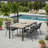 Set of 2 Bisera Grey Outdoor Dining Chair with Arms-1346542159-1346542152