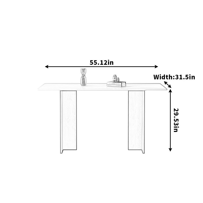 Laskett, H 29,53 po x L 55,12 po x l 31,5 po