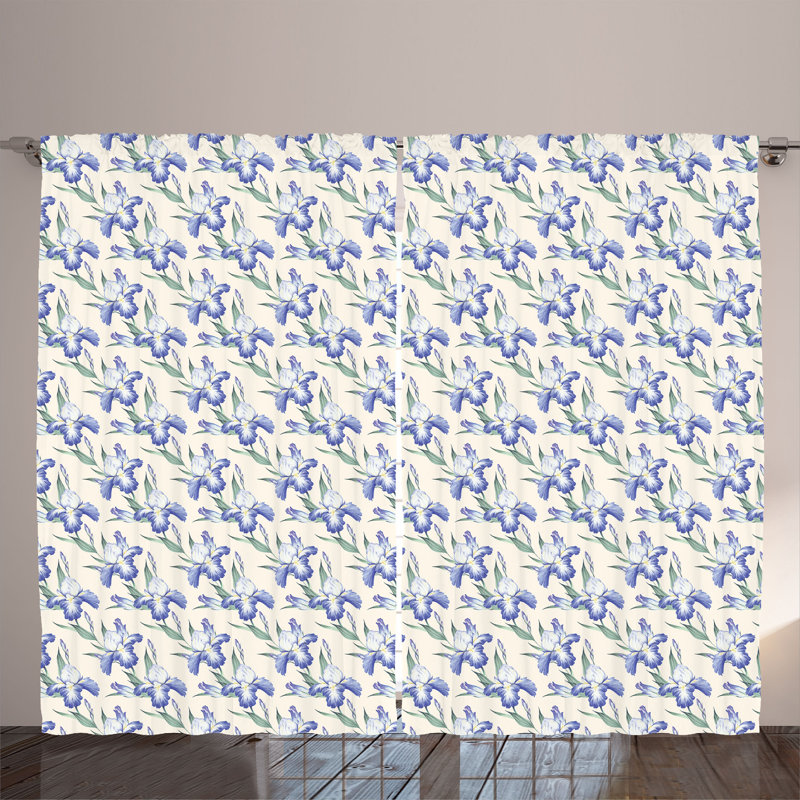 Semi Sheer Curtain Pair