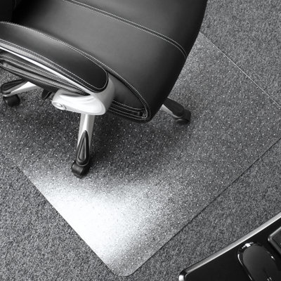Valuemat Plus Polycarbonate Rectangular Chair Mat for Low Pile Carpets - 30" x 48"