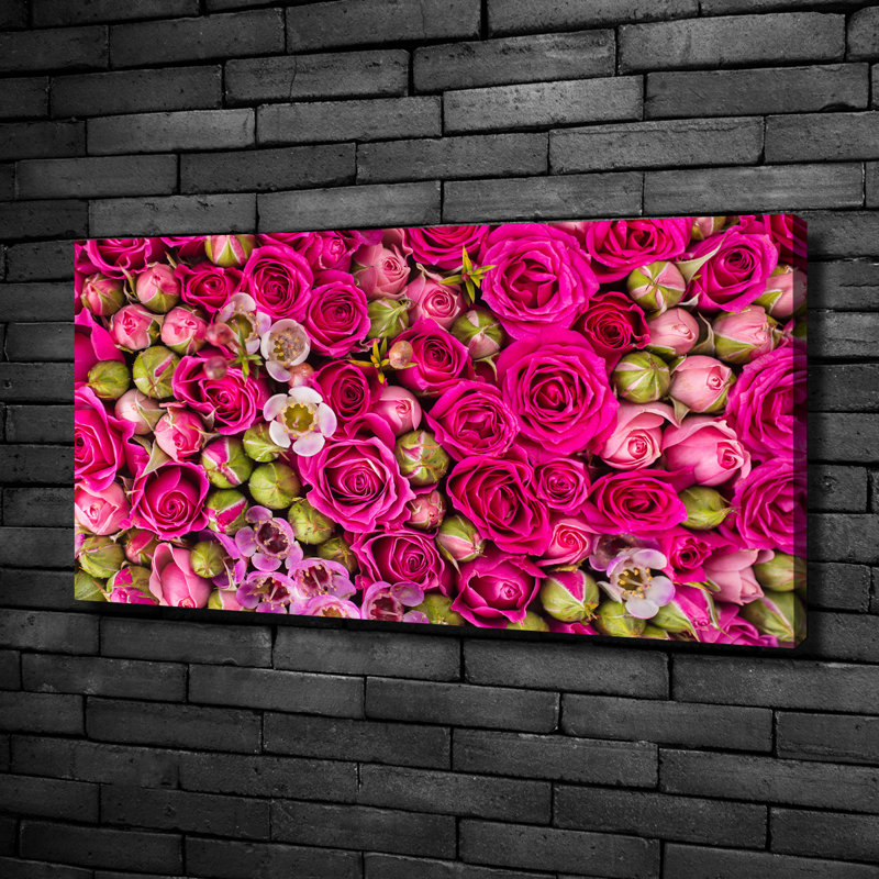 Roses - No Frame Print on Canvas