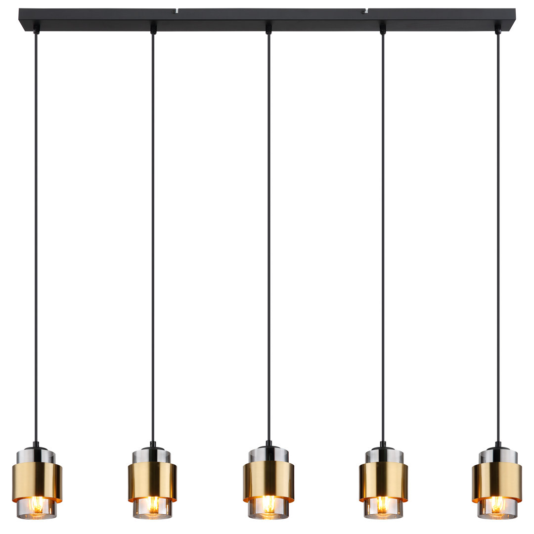 5 - Light Matte Black Pendant