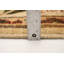 Tapis de bois one-of-kind-noué la 2010 chobi ivoire/crème/noir 6 pi 7 po x 10 pi zone de laine 2 po Adrialys