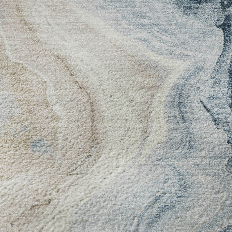 Premium Machine Washable Chelston AMF1862 Swirls Rug, Rectangle 1'8" x 2'6"