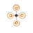 Talfren Glass Semi Flush Mount