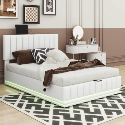 Dayveon Upholstered Panel Storage Bed -  Brayden StudioÂ®, 25B917256A5A44F78C98A1842EAE2E5E