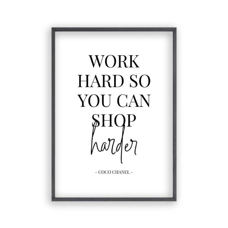 Print, 41 cm H x 31 cm W, Black Oak Frame