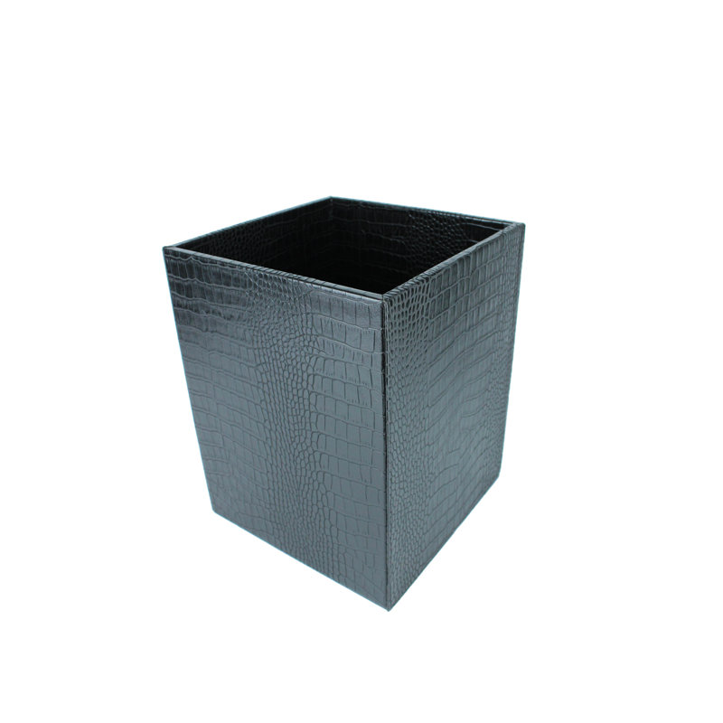 Symple Stuff Decorative Basket, Black