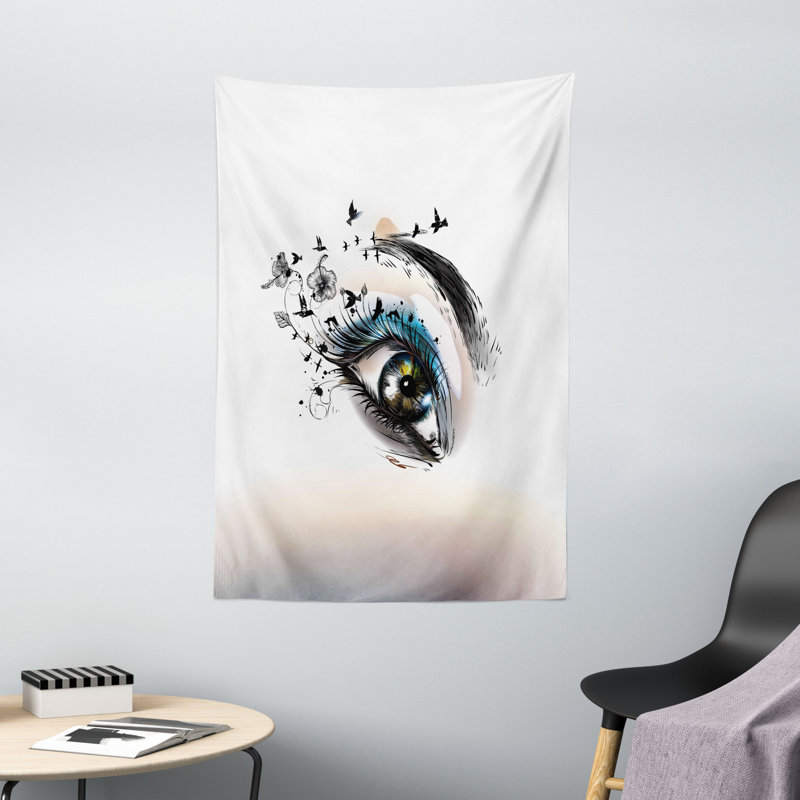 Tapisserie en polyester, H 60 po x l 40 po