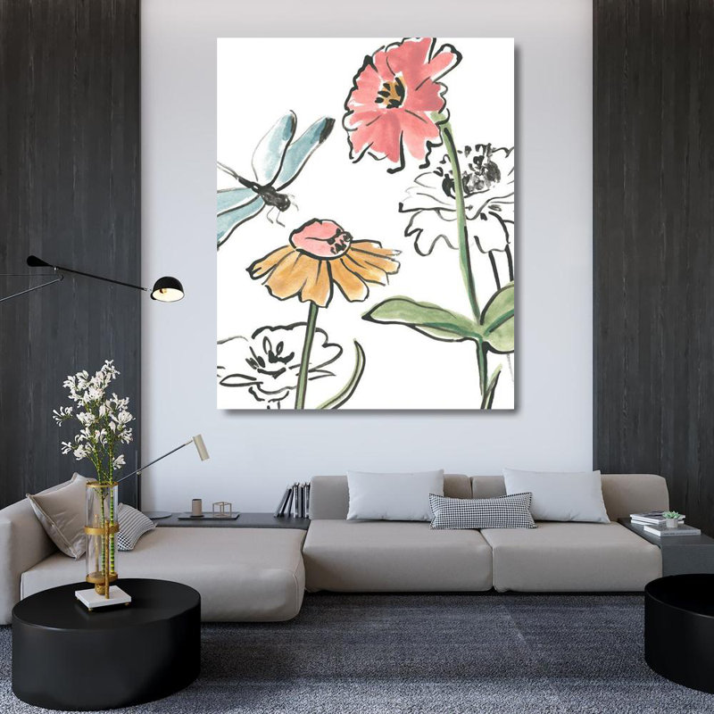 «Bungalow Rose Vess, June» par Erica, H 44 po x l 36 po