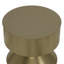 Table d'appoint - noir / laiton