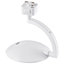 Orb LED Track Head 12 Watt 3000K/4000K/5000K CCT Selectable 36 Degree Beam Angle J-Style White 120 Volt-449373248-449373255-437724735