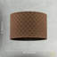 20 cm H Round Cotton Lamp Shade ( No Direct Attachment Method ) in Brown
