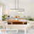 4 - Light Modern Kitchen Island Chandelier With Globe Glass Shade For Dining Room Living Room Entry-1219245296