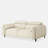 Attalia 74.8-Inch 3D Velvet Fabric Pillow Arm Dual Motor Reclining Sofa with Adjustable Headrest and USB Port-1765748939