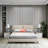 17.67" H Modern Ceramic Table Lamp with Usb For Living Room, Bedroom And Study -252739508