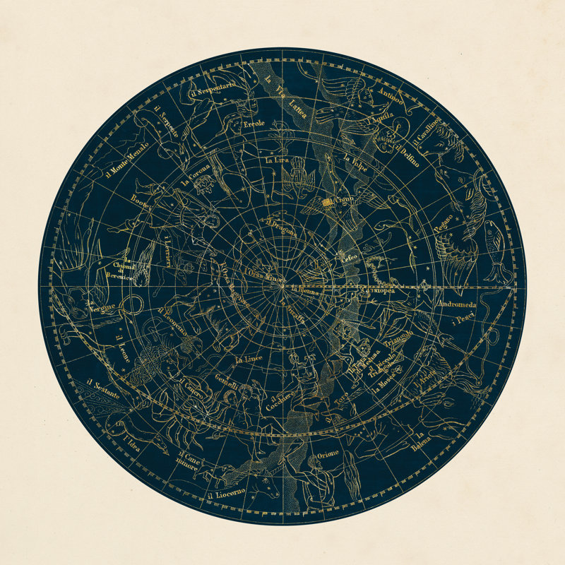 Costellazioni I Light by Wild Apple Portfolio - Wrapped Canvas Print, 91cm H x 91cm W