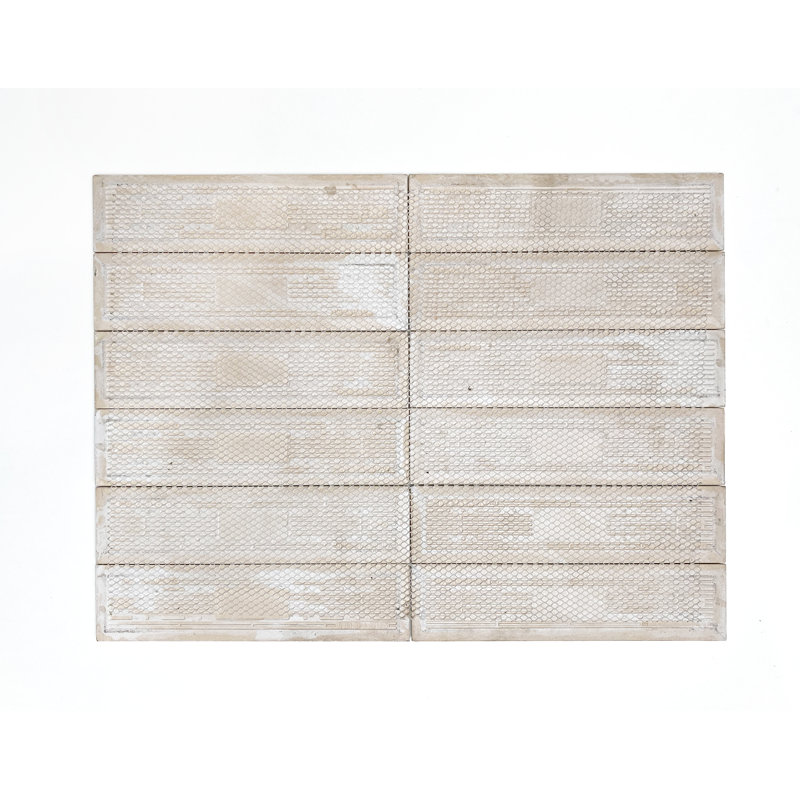 Birmingham 2' x 8' Porcelain Mosaic, Beige