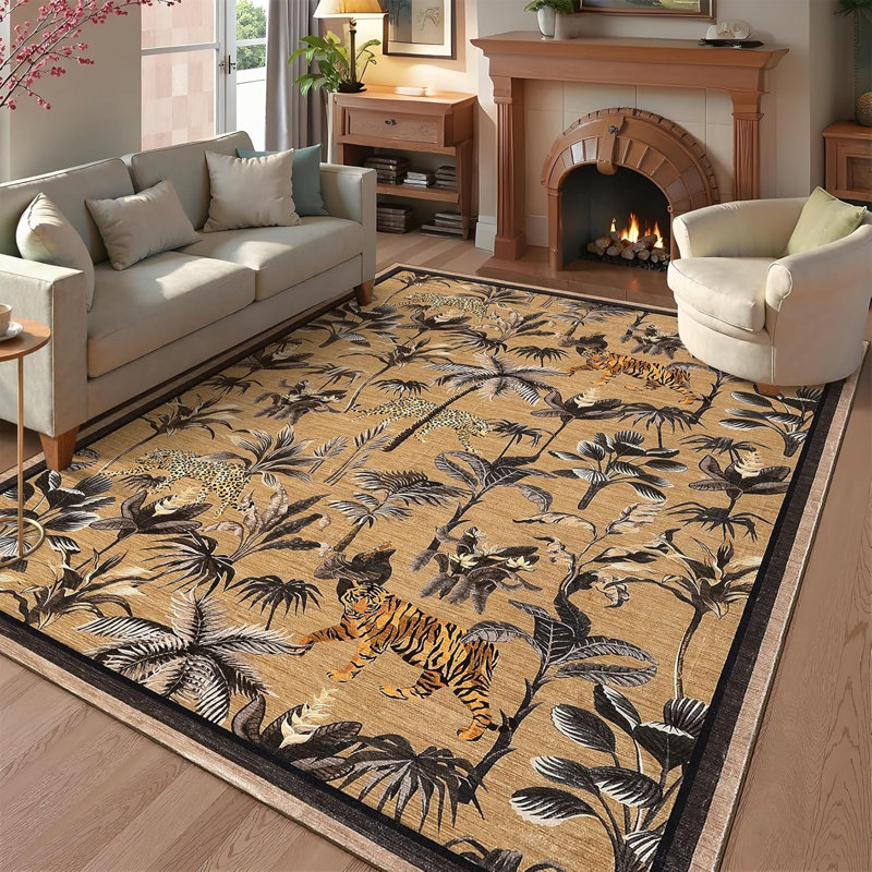 Tapis de couloir lavable Tiger, Rectangle 10 pi x 13 pi