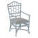 Chaise avec accoudoirs Chippendale