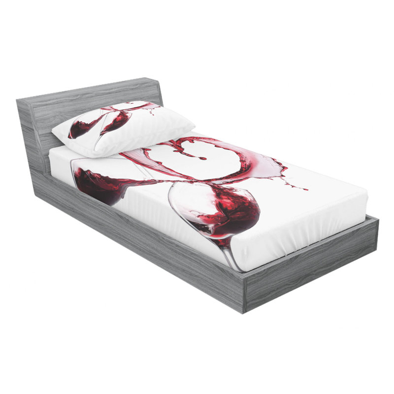 Microfiber Sheet Set, Twin Sheet Set + Fitted Sheet + 1 Pillowcase