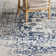 Leyva Looped/Hooked Cream/Navy Rug