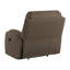 Fauteuil inclinable standard pivotant de 41 po de largeur Dulal