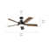 54'' Ceiling Fan with LED Lights