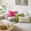 Housse de coussin Silky Velvet Series Pom-poms-1196681504-1197348343-1196681517