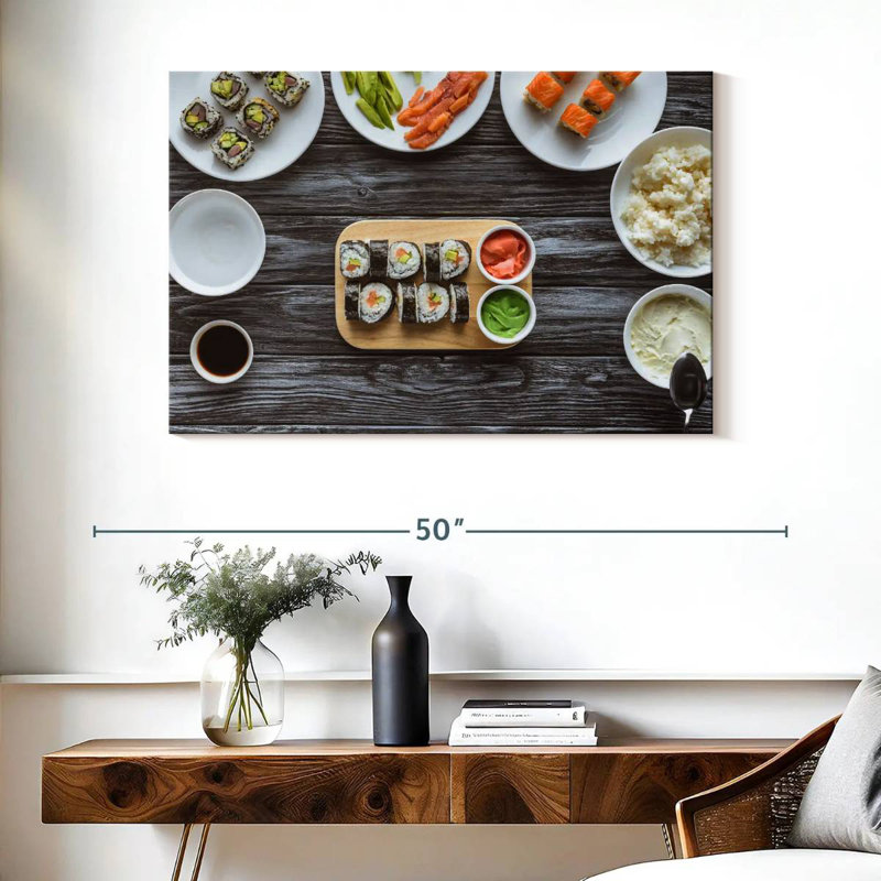 Sushi Fest, 26" H x 39" W