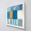 «Beachscape Collage V», art textuel-25337255-25337259