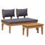 Garden Bench and Table Set-85709622