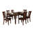 Adalade Extendable Four Leg Dining Set-293149075