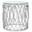 Athey Glass Top End Table