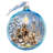 Holiday Splendor 5'' Glass Ball Ornament