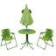 Darrian 3 Piece Kids' Garden Bistro Set with Parasol-37961015