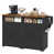 Black and Rustic Brown