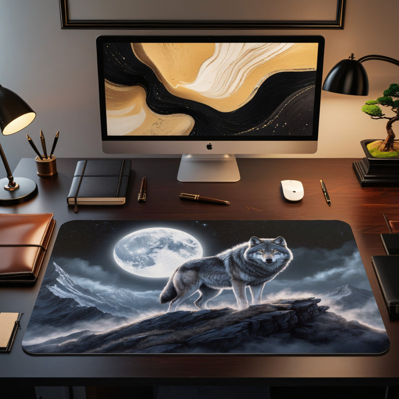 Polyester Desk Pad, 23.6x13.8
