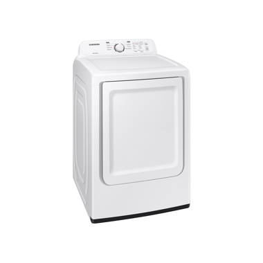 Jeremy Cass 1.6 Cu.Ft. Vented Front Load Electric Dryer in White with Auto Control, UV Sterilization Technology