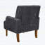Fauteuil classique avec pieds élégants en bois, pour le salon-753221776