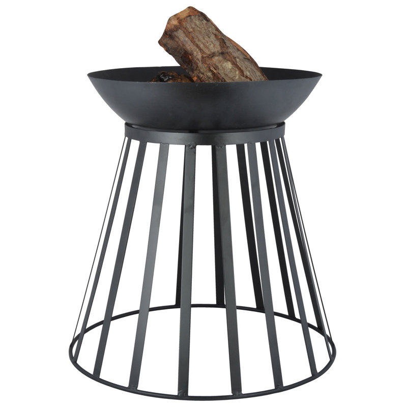 Hydetown Round Steel Wood Burning Smokeless Fire Pit