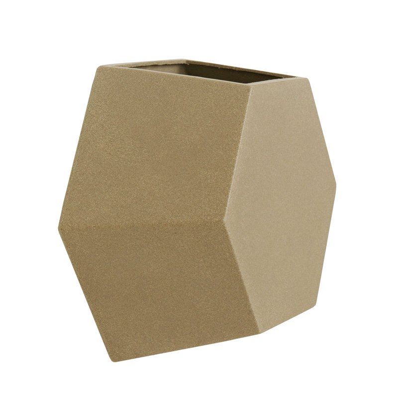 Inett Polyethylene Wall Planter Set, Taupe, 6