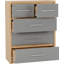 Louisa 5 Drawer Narrow Chest-790473261
