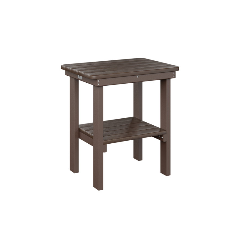 Berlin Gardens Rectangular End Dining Table, Chocolate Brown, Brazilian Walnut