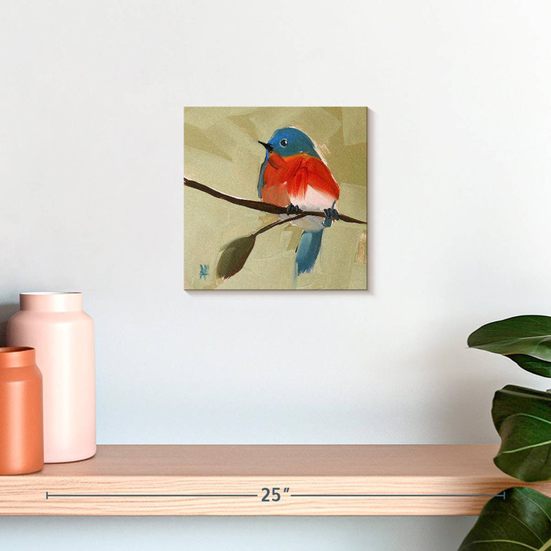 Crowle Bluebird, 10" H x 10" W