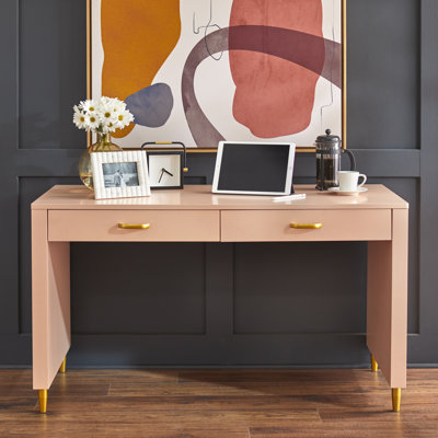Roni Solid Wood Writing Desk