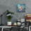 Art mural en verre acrylique «Goldfinch» par Verena, 12 po x 12 po Epic Art